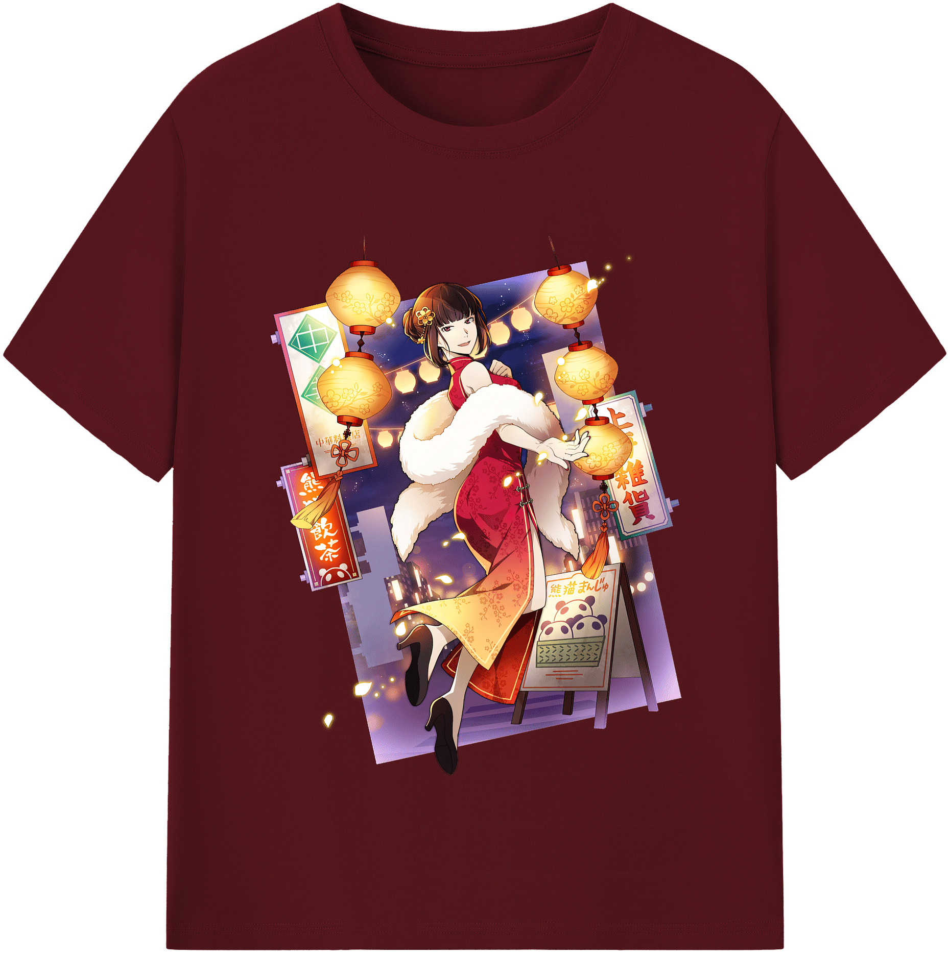 （画像用） 文豪ストレイドッグス Bungo Stray Dogs 綿100％半袖Tシャツ（フロントプリント）